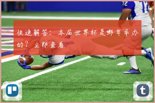 快速解答:本届世界杯是哪年举办的?立即查看